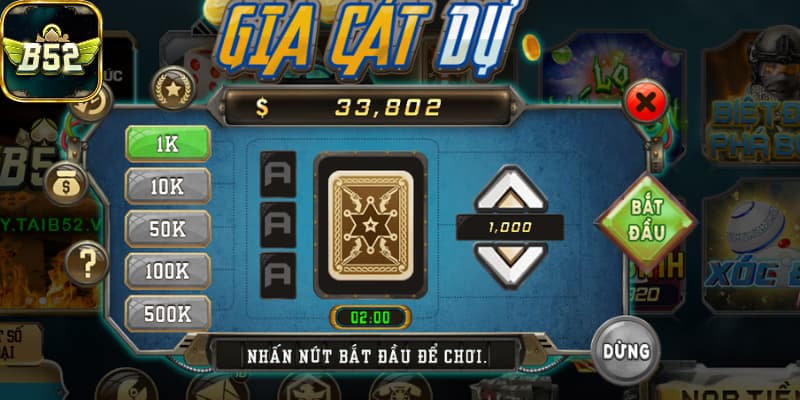 Mẹo chơi hiệu quả tại Gia Cát Dự B52